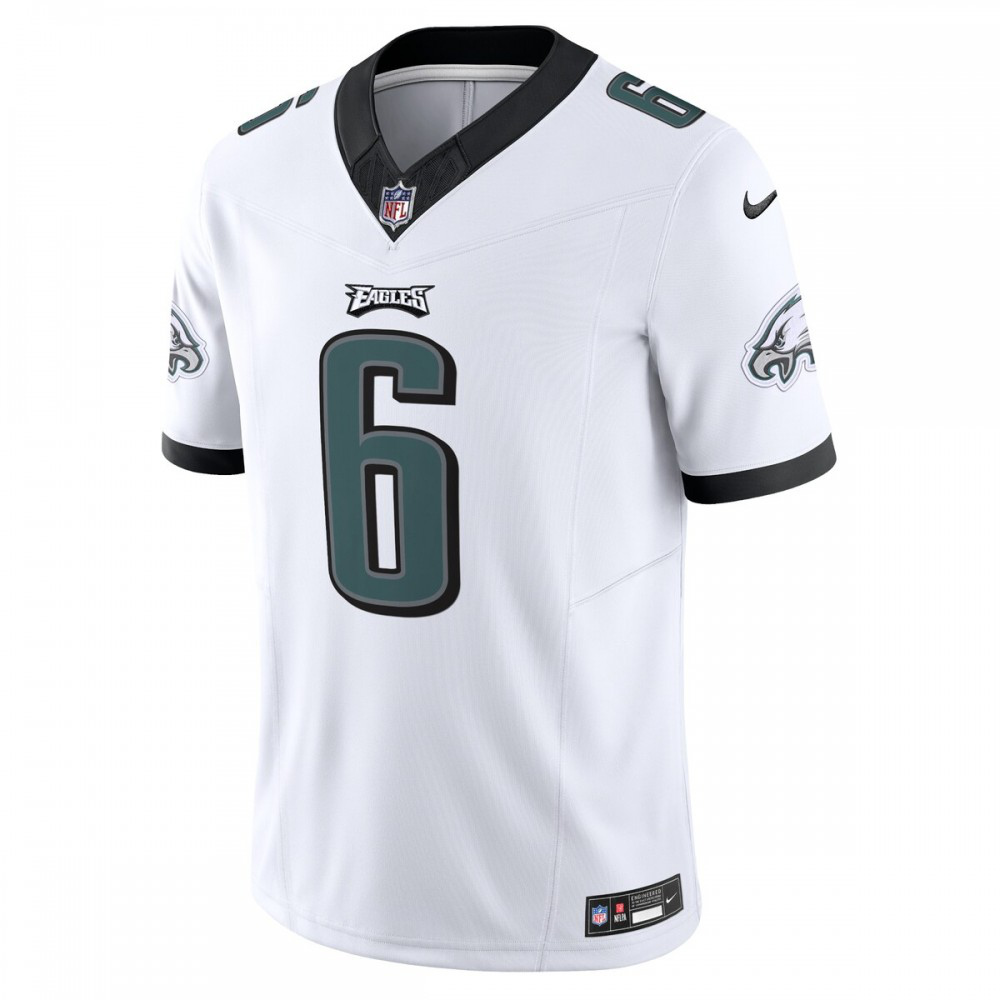 DeVonta Smith Philadelphia Eagles Nike Vapor F.U.S.E. Limited Jersey - White-GridironStore
